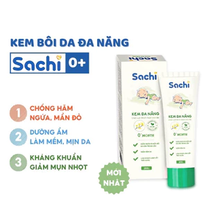 Kem Đa Năng SACHI (Tuýp 20g) Giảm mẫn ngứa và mẩn đỏ do côn trùng cắn, viêm da dị ứng, hăm da, rôm sảy, ban đỏ.