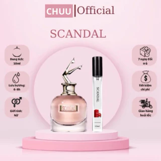 Nước hoa nữ Scandal hương thơm trẻ trung, tươi mát lại đầy gợi cảm chiết 10ml - CHUU Official