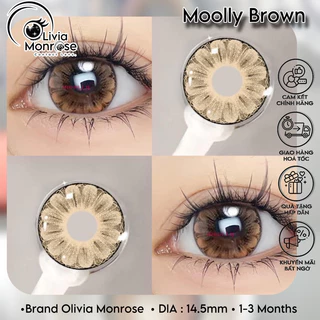 Mẫu Lens Hoa Giãn tròng ( Lana , Selena , Sonata - Brown)