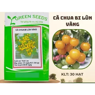 HẠT GIỐNG CÀ CHUA CHERRY VÀNG GÓI 30 HẠT