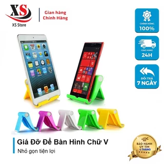 Giá Đỡ Điện Thoại Để Bàn Hình Chữ V Nhỏ Gọn, Dễ Sử Dụng, Tiện Lợi - XS Store