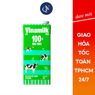 Sữa tươi tiệt trùng Vinamilk 100% có đường - Hộp 1L