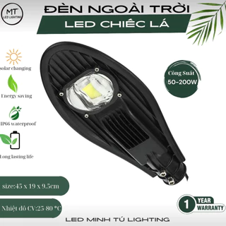 Đèn đường hình chiếc lá siêu sáng chống nước IP67, 50W 100W 150W 200W Bảo hành 12 tháng