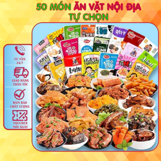 50 Món Ăn Vặt Cay N.ội Đ.ịa tự chọn (mua nhiều giá tốt)