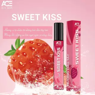 Xịt thơm miệng ACEMAN Deep Kiss 10ml nam nữ hương vị trái cây tự nhiên the mát