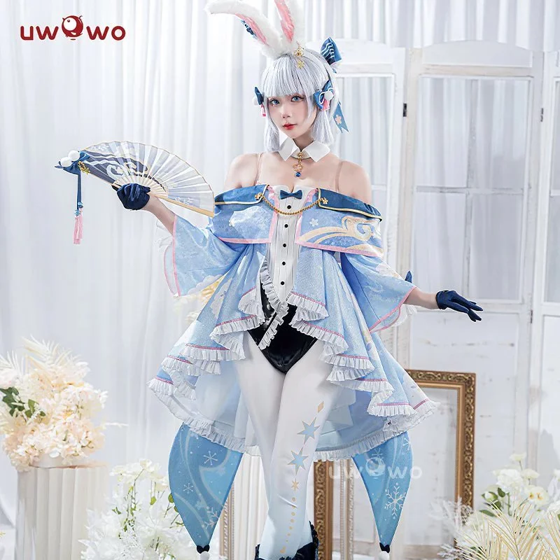 [ORDER] Trang phục COSPLAY Ayaka ver Bunny trong Genshin Impact (có feedback hãng)