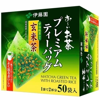 Trà Xanh Matcha ITOEN Gạo Lứt (50 túi lọc)