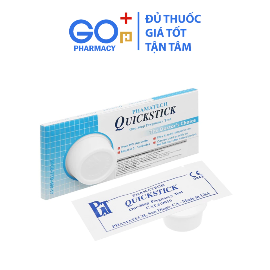 Que thử thai nhanh Quickstick (Hộp 1 cái)