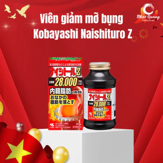 Viên Uống Giảm Mỡ Bụng Kobayashi Naishituro Z 28000mg 315 viên