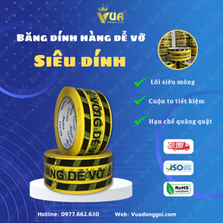 Băng Dính Hàng Dễ Vỡ, Xin Nhẹ Tay Băng Keo Logo Hàng Dễ Vỡ, Đầy Đủ Kích Cỡ Loại 0,25kg - 0,5kg - 1kg