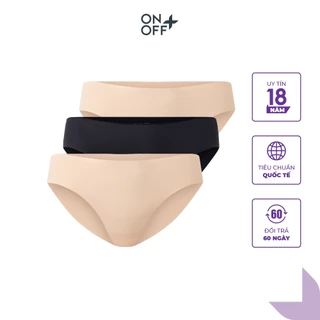 Combo 3 quần lót nữ ONOFF Seamless Invisible không đường viền dáng bikini - 16US23A025