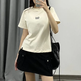 Baby Tee - Áo thun baby tee Black Pearl tay ngắn vải cotton 2 chiều thoáng mát 250gr