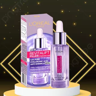 Serum L'Oreal Paris Revitalift Pure Hyaluronic Acid 1.5% 30ml - Cấp Ẩm, Giảm Nếp Nhăn