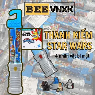 Đồ chơi thanh kiếm ánh sáng Star Wars Micro Force có 4 nhân vật mini ngẫu nhiên BEE VNXK