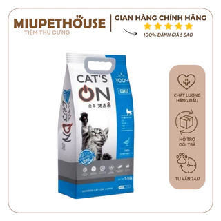 Hạt Cat On Túi Nguyên 5KG Dành Cho Mèo Mọi Lứa Tuổi - MiuPet House