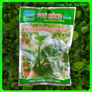 [Gói Lớn] Hạt Giống Mồng Tơi Cao Sản Phú Nông - Gói  Lớn 100g - Ceylon Spinach