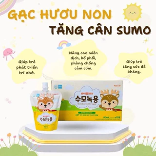 Gạc hươu non tăng cân Sumo Hàn Quốc cho bé từ 1tuổi