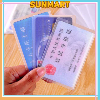 Vỏ bọc bảo vệ thẻ căn cước công dân, bằng lái xe, ATM, Card visit, CMND SUNMART24H K015