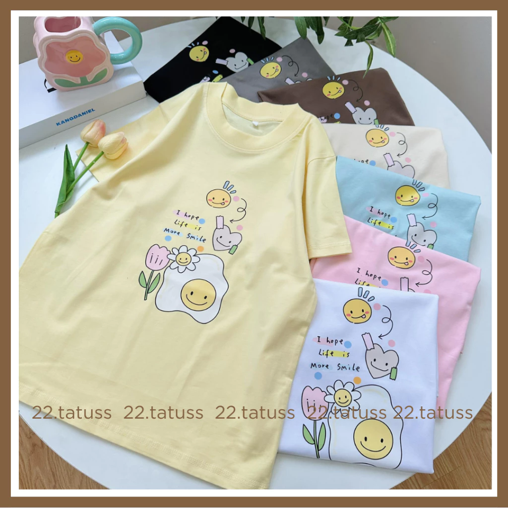 Áo babytee pastel, 100% cotton, áo nữ form vừa TRỨNG