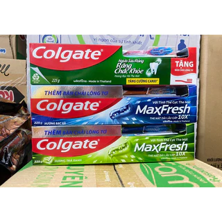 Kem đánh răng Colgate TẶNG bàn chảy 225g