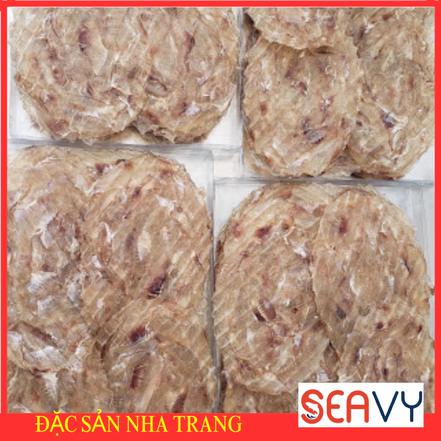 Khô cá bò da Nha Trang 500gram dùng để chiên nướng vị vừa ăn dai ngon đậm đà khó quên