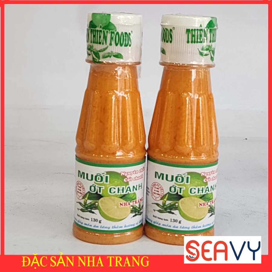 Muối ớt chanh đỏ chấm hải sản Nha Trang 130g chua ngọt tự nhiên chấm món gì cũng ngon