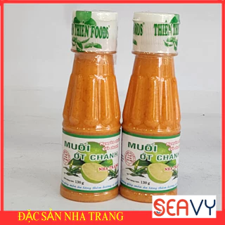 🍜🍶 Muối ớt chanh đỏ chấm hải sản Nha Trang, chua chua ngọt ngọt, chấm với mọi loại đồ ăn, 130g - Seavy 🍜🍶️