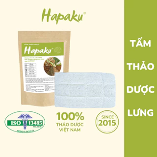 Tấm Thảo Dược Thay Thế Cho Đai Chườm Lưng Bụng Điện Hapaku - Hỗ Trợ Giảm Đau, Thư Giãn Cơ Thể