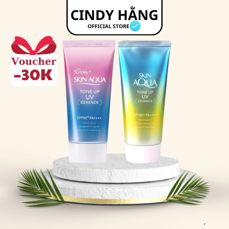 Kem Chống Nắng SKIN AQUA Sunplay Tone Up UV Essence SPF 50+PA bản Nhật