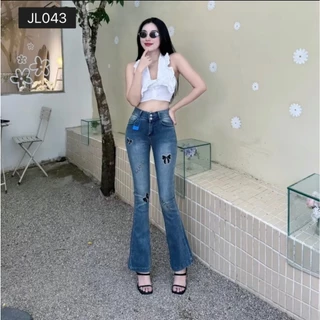 40-70kg Quần Jeans Nữ Ống Loe Dài Kiểu Mới Cực Sang Chảnh