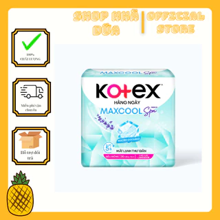 [Bịch 20 miếng] Băng vệ sinh Kotex Hàng Ngày Max Cool Spa