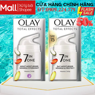 Kem Dưỡng Olay 7 in 1  ĐÊM bản UK