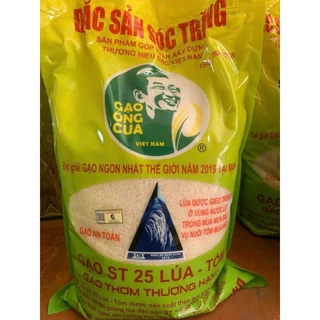 Gạo thơm St25 túi 5kg