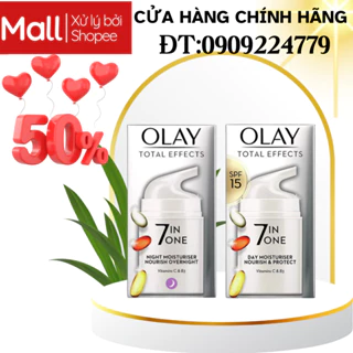 Kem Dưỡng Olay Total Effects 7 In 1 Ngày Và Đêm 50ml chống lão hóa, sáng da chống lão hóa