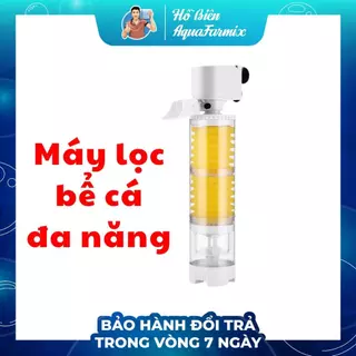 Máy lọc đa năng cho bể cá - 6 IN 1 Tích hợp bơm, tạo oxy, lọc, tạo sóng, hút cặn, tạo vi sinh - Êm ái, nhẹ nhàng