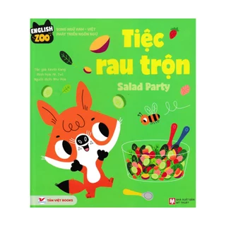 Sách - English Zoo - Tiệc Rau Trộn - Salad Party - TV