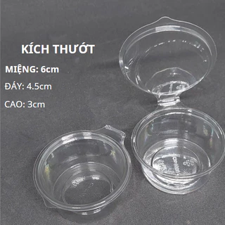 50 chiếc hũ sốt trong nắp liền 2oz(50ml), 4oz(120ml)