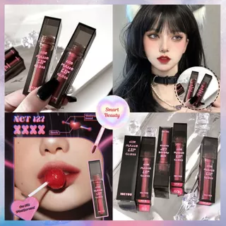 Son Kem Lì Ineyoo Black The Matte Lip Gloss Mềm Mướt Môi, Hiệu Ứng Nhung Mờ