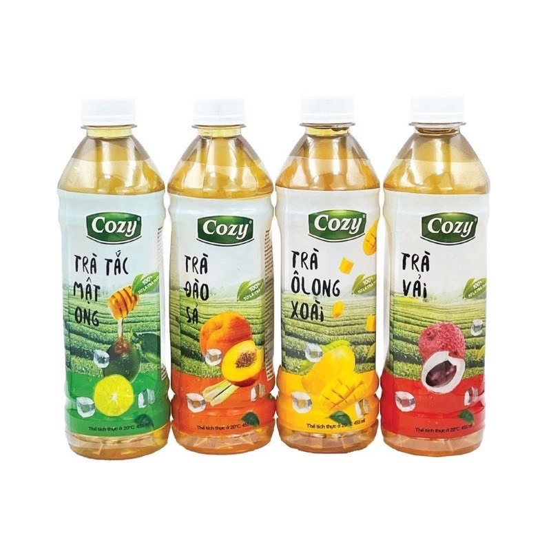 Trà Hoa Quả Cozy - Lốc 6 Chai 350ml