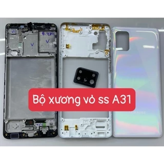 bộ  xương vỏ zin mới điện thoại  samsung A31 BỘ VỎ MỚI