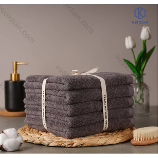 Khăn 40x80cm 100% Cotton Cao Cấp Anoda 30s Trọng lượng 200gr