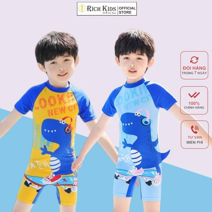 Bộ Đồ Bơi Cho Bé Trai Hãng Richkids Danh Cho Bé Từ 2 Tuổi Trở Lên