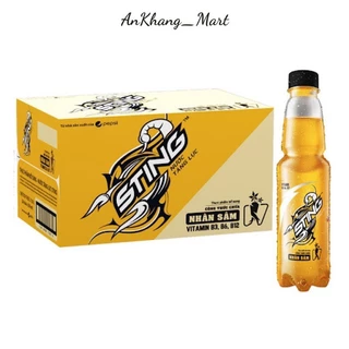 Thùng 24 chai Nước Tăng Lực Sting Vàng ( 330ml/chai)