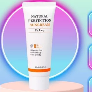 Kem chống nắng Dr.Lady Suncream Size 60ml - ngăn ngừa nếp nhăn, chống lão hóa