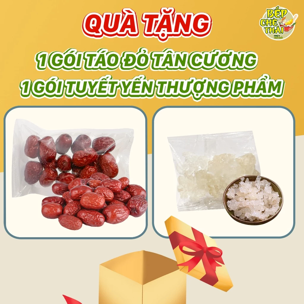 [QUÀ TẶNG] 1 GÓI TÁO ĐỎ + 1 GÓI TUYẾT YẾN