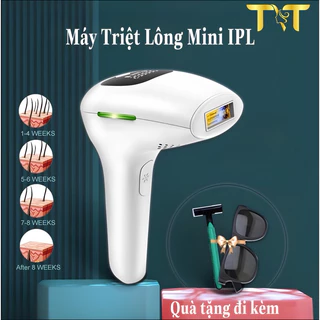 [Bảo hành 12 tháng]Máy triệt lông mini || Máy triệt lông cá nhân ( tặng gel triệt lông)