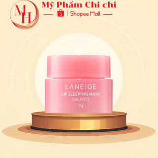 Mặt Nạ Ngủ Môi Laneige Dưỡng Môi Mềm Ẩm Căng Bóng Mịn Màng Hương Dâu Laneige Lip Sleeping Mask 3g