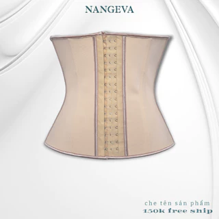 Gen Nẹp Bụng Hàng Ý Latex 9 Xương NANGEVA