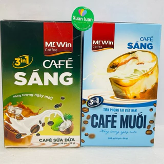 Cà phê muối MrWin, Cà phê sáng Sữa Dừa Mr.Win 200g