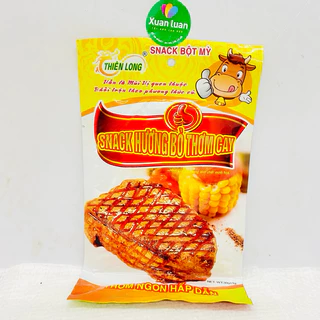 Snack hương bò thơm cay, sườn bò miếng Thiên Long (gói 30g)